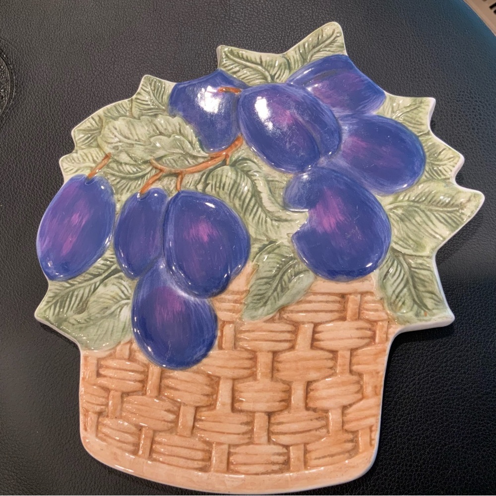 SUMMER GROVE TRIVET PLUMS  by Charter Club Home POTTERY BARN